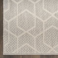 thumbnail image 5 of Nourison Horizon Indoor/Outdoor 5' x 7' Grey Modern Rug, 5 of 11