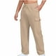 thumbnail image 2 of Pantalones largos para hombre, moda informal, color liso, con bolsillos, lazo, cordón, rectos, tubo, blusa y pantalón de poliéster., 2 of 4