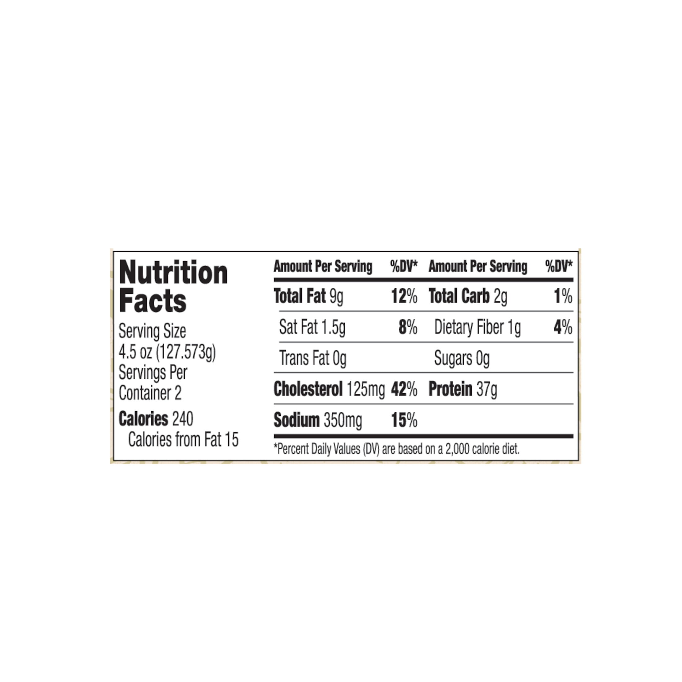Freshness Guaranteed Herb Seasoned Grilled Chicken Breast 2 Pieces, 9 Oz
