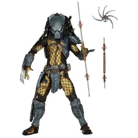 NECA Predator Series 15 Temple Guard Action Figure - 7" Scale From Alien Vs. Predator, 30+ Points Of Articulation