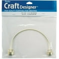 thumbnail image 2 of Metal Purse Handle 5-1/2"X3-3/4" Half Round-Brass, Pk 6, Darice, 2 of 2