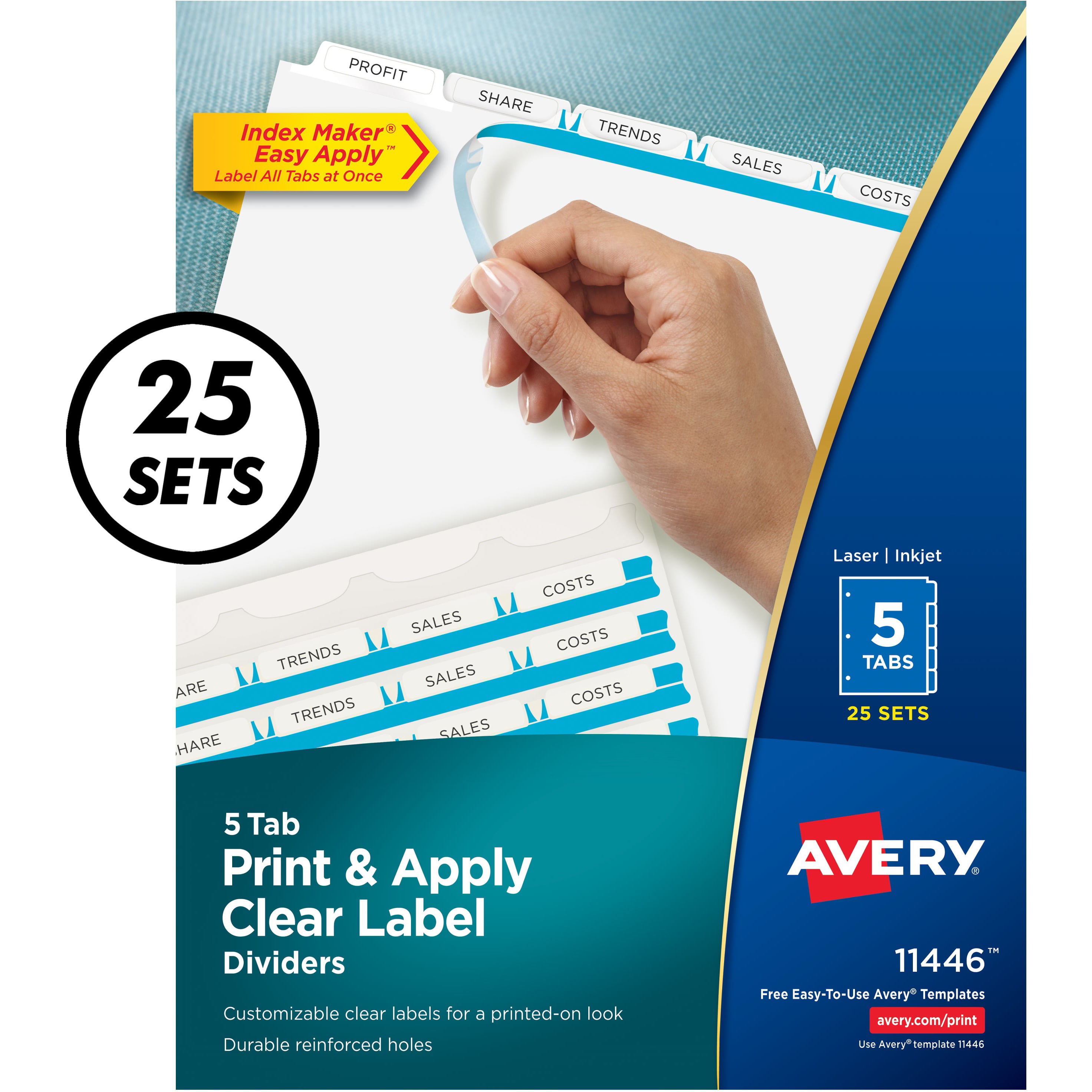 avery-5-tab-print-apply-clear-label-dividers-25-sets-11446