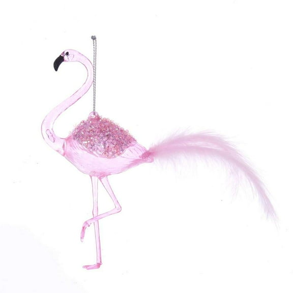 Kurt Adler 6.3" PINK FLAMINGO ORNAMENT