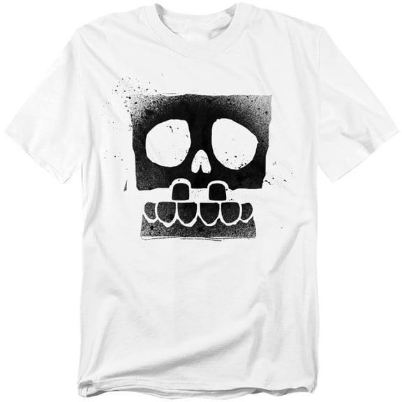 Spongebob T-Shirt Spongebob Skull Spray Unisex Graphic Tee for Men & Women