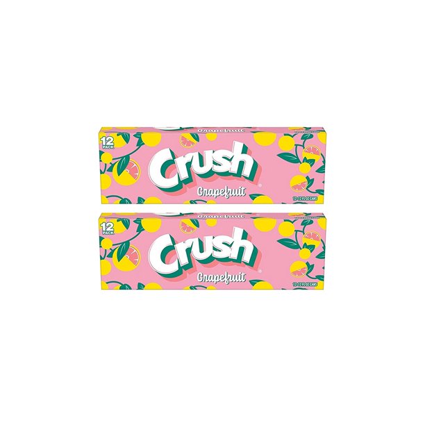 Crush Grapefruit soda 12 fl oz/24 cans