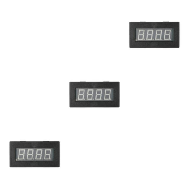 Dalazy ABS Tachymètre Numérique Universel avec Affichage LED pour ABS de Mesure de Haute Précision Fait Fréquence Rouge 3Set