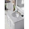 thumbnail image 3 of James Martin Furniture 157-V36-VV-3OCAR 36 in. Bristol Vintage Vanilla Single Bathroom Vanity with 3 cm Carrara White Top & Oval Sink, 3 of 6