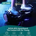 GOTRAX Nova Pro Hoverboard Self Balancing Scooter with 6.5" Wheels, Big
