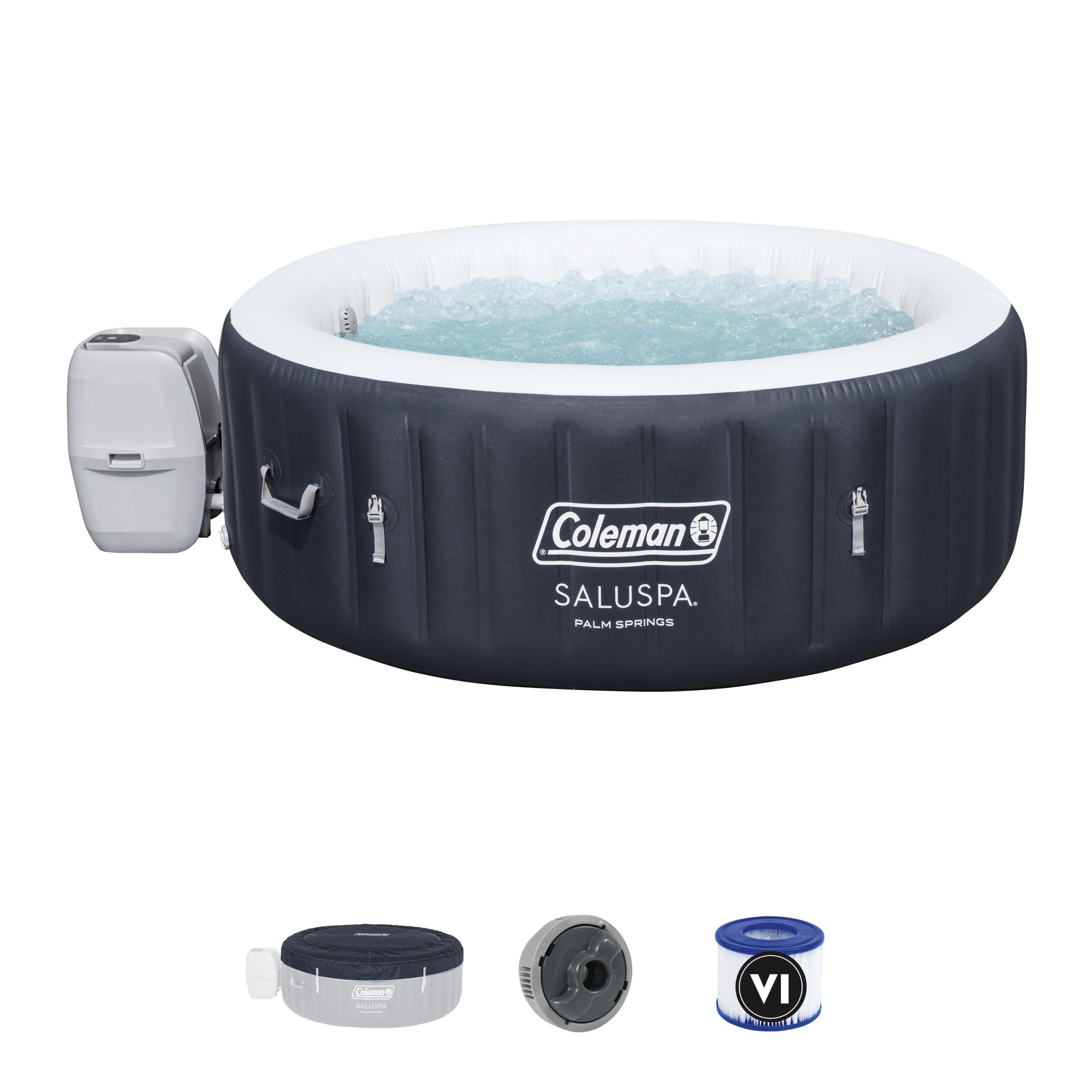Coleman Palm Springs AirJet Inflatable Hot Tub Spa 4-6 person - image 3 of 8