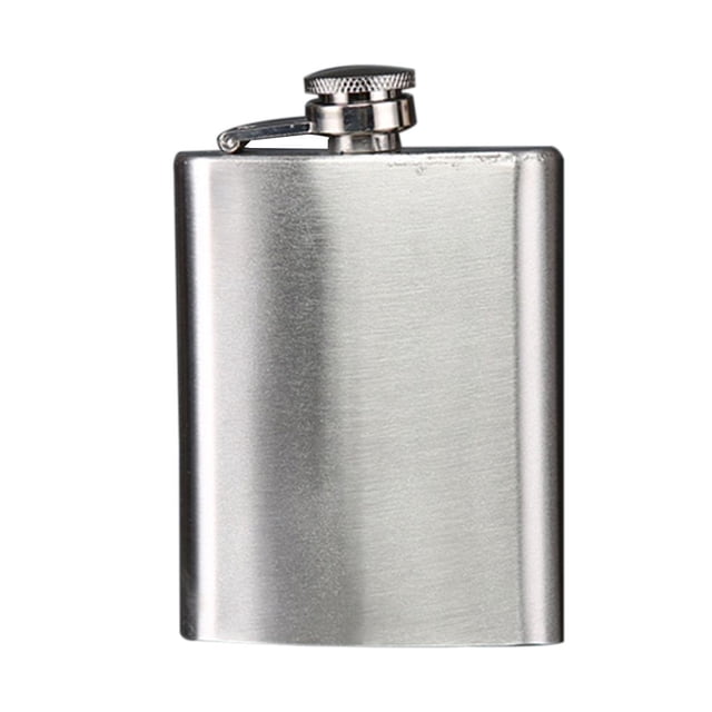 Cateissary Petaca de acero inoxidable Flagon Portable Wine Whisky Pot Bottle Drinkware Type5 NO5