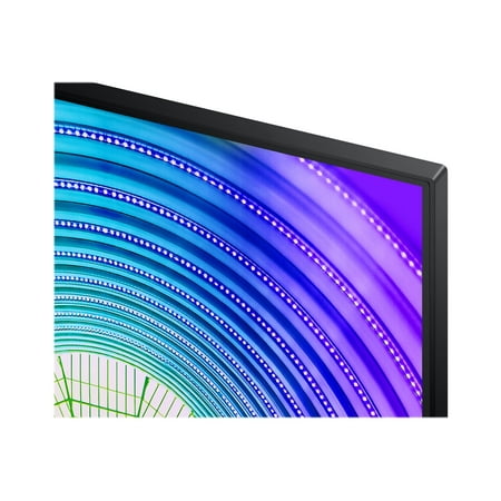 Samsung - S60UA Series 24" QHD LED Monitor with HDR (HDMI, USB-C, USB) - Black
