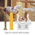 thumbnail image 3 of PVC Clamp, Pipe Clamp, Practical Easy Installation Simple Installation For Gas Pipe Water Pipe, 3 of 8