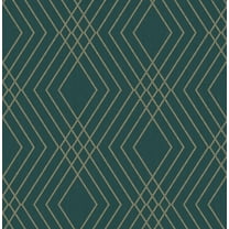 Fine Decor Shard Evergreen Trellis Wallpaper