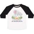 thumbnail image 3 of Inktastic I'll Never Forget That My Big Brother Loves Me Cute Elephant Boys or Girls Toddler T-Shirt, 3 of 5