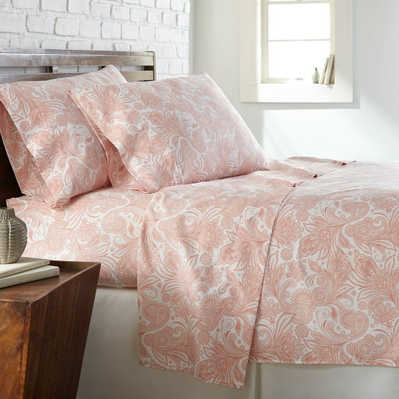 Perfect Paisley Printed Sheet Set by SouthShore Fine Linens