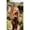 Designer Caftan#1054, variant on Kaftan for Women Leopard Off White Maxi Dress, Polyester V-Neck Kimono 3/4 Sleeve Holiday Outfit, One Size 1X–3X