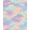 Multicolor Pastel, Pattern 1, variant on ODIKA Cloud With Pastel Gradient Ombre Swirl Design Tie Dye Rainbow Playful Expressive Foldable Easy Care for Queen Size Bedroom, Under Bed, Master