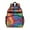 Colorful Tie Dye, variant on Black Tie Dye Pattern Backpack for School,Cute School Bag,Schoolbag with Adjustable Shoulder Straps & Padded Back,15.25"x11.5"x5.25"
