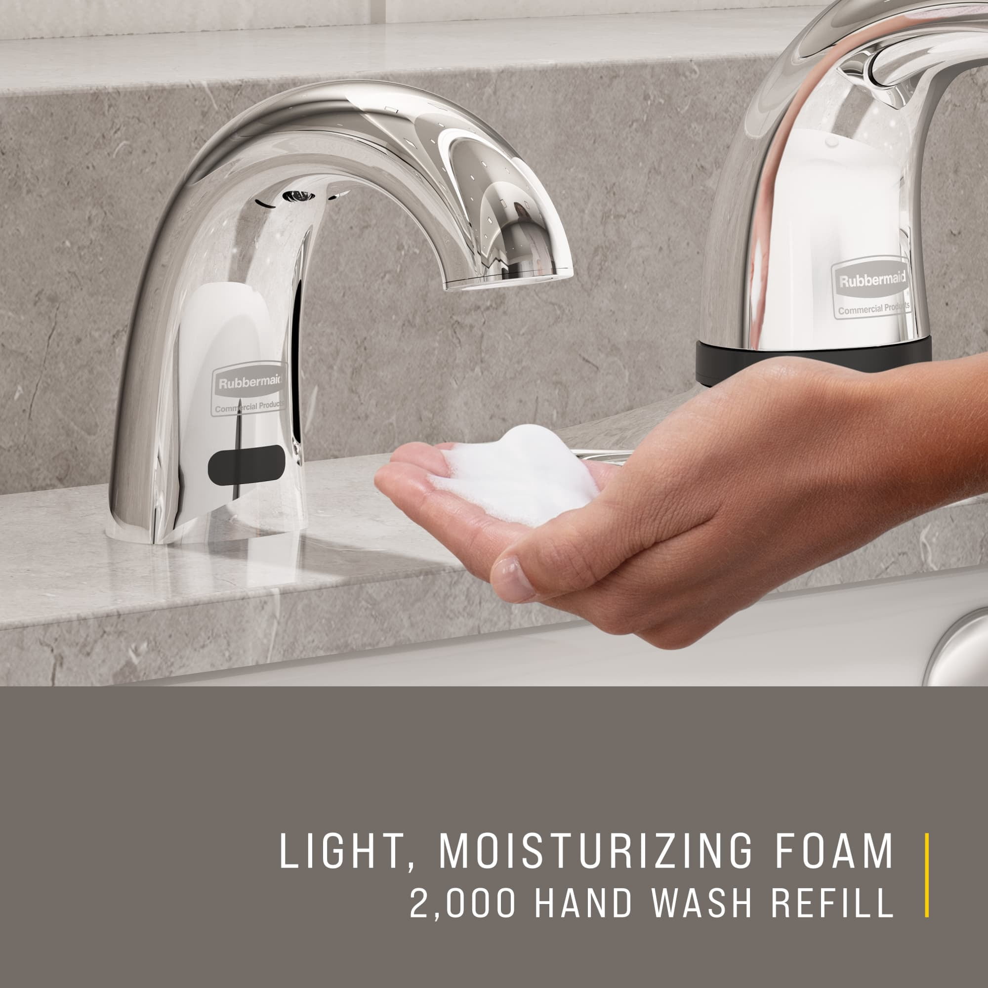 Rubbermaid Commercial Products OneShot Moisturizing Foam Hand Soap Refill, 1600mL