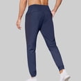 thumbnail image 6 of Ftwytp Mens Spring and Summer Loose Ice Silk Outdoor Running Fitness Yoga Leisure Training Pants Solid Color Quick Drying Running Pants Pants with Leg Zippers, 6 of 7