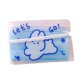 thumbnail image 5 of 2 piezas de clip de almacenamiento de la máscara de dibujos animados portátil plegable bonito soporte de la oreja para niños niñas oficina al aire libre de compras soporte de la máscara facial desecha Feliz Sencillez, 5 of 5