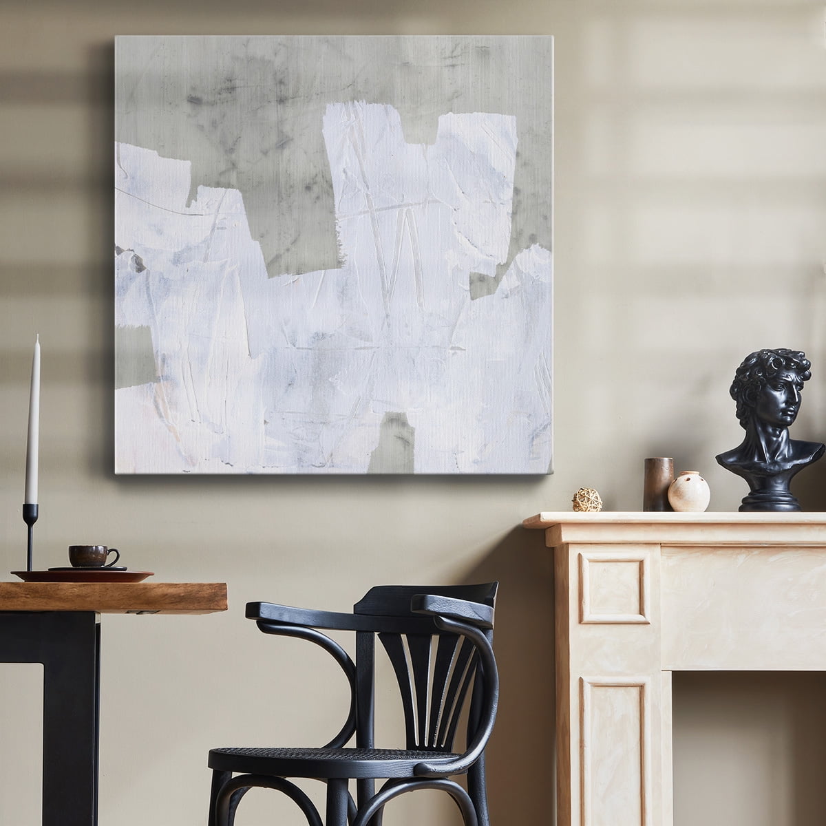 Wexford Home Ice Shield II-Premium Gallery Wrapped Canvas, 40" x 40" - Ready to Hang