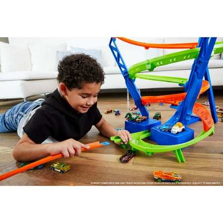 Hot Wheels - Action Spiral Speed CrashTrack Set