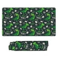thumbnail image 2 of Bingfone T Rex And Dinosaur Bone Large Gaming Mouse Pad,Extended Desk Mousepad With Stitched Edges,Non-Slip Base,Water Resist Keyboard Pad For Gamer, Office & Home, 29.5 X 16 In, 2 of 9