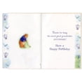 thumbnail image 2 of Designer Greetings Golfing Bear with Purple Sweater Juvenile Birthday Card for Great-Grandfather, 2 of 2