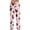 Brown, variant on Mens Christmas Print Lounge Pants Casual Loose Sleepwear Bottoms Adjustable Drawstring Soft Holiday Pajamas Homewear for Holiday Mornings