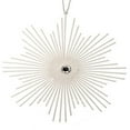 thumbnail image 1 of 6" Ornement de Starburst de Paillettes Blanches, 1 of 1