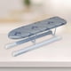 thumbnail image 4 of Tabla de planchar multiusos engrosada con patas plegables, organizador portátil pequeño plata, 4 of 8