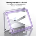 thumbnail image 3 of ELEHOLD Tablet Case for iPad mini45, Slim Lightweight Anti-Scratch Shockproof Transparent Hard Acrylic Back Cover,Transparent, 3 of 7