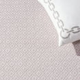 thumbnail image 4 of SAFAVIEH Courtyard Evander Geometric Indoor/Outdoor Runner Rug, Ivory/Soft Pink, 2'3" x 10', 4 of 9