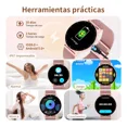 thumbnail image 2 of Smartwatch ZL02CPRO Relojes inteligente mujer display de 1.28" con correa color rosa, 2 of 8