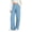 #07 Light Blue 【Mix, Match & Rotate: Stock Up on Daily Colors】, variant on Women's Solid Color Drawstring Elastic Waist Sports Sweatpants, Deep Functional Side Pockets Versatile Relaxed Casual Trousers for Daily Outings | TruHer,Army Green L