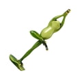 thumbnail image 2 of Billuyoard Adorno de rana hecho a mano exquisito de resina para decoración del hogar escultura de decoración de jardín de estilo único hecho a Decoración del hogar Postura del árbol de la rana de yoga, 2 of 6