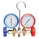 thumbnail image 2 of Air Conditioning Fluoride Tool Alloy Fluoride Tool Set AC Manifold Gauge Set Auto Service Kit, 2 of 5