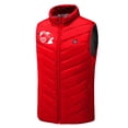 thumbnail image 4 of DPTALR Heated Vest for Men Women, 3 Heating Levels , Nine Heating Zones, Large Size Temperature Controlled Rechargeable Lightweight Warm Winter Electric Heated Vest, 4 of 5