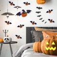 thumbnail image 2 of Moyic Pegatinas de pared de Halloween papel de paredes ligero autoensamblaje Jacks-o-pegatinas de calabaza fondo de sala de estar dormitorio Kits de decoración para fiestas Moyic HA069409-00, 2 of 6