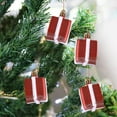 thumbnail image 2 of Luoshdecor 12Pcs Christmas Cupcake Tree Ornament Set ，Plastic Donut Cupcake Hanging Ornaments for Holiday Winter New Year Party Supplies, 2 of 6