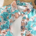 thumbnail image 4 of Povozer Toddler Baby Boy Summer Outfit Baby Boy Clothes Toddler Boys Short Sleeve Graphic Tee,Size 3-4 Years,Green, 4 of 4