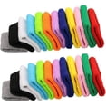 thumbnail image 1 of 12 pares (24 piezas) Muñequeras deportivas coloridas Muñequeras de algodón Muñequeras Muñequeras Muñequeras Muñequeras para hombres y mujeres, 1 of 5