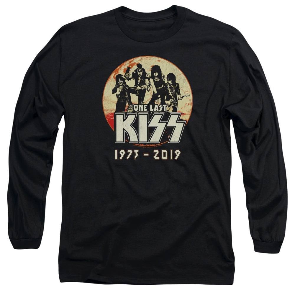KISS 1973-2019 One Last Kiss Official Tour Long Sleeve Shirt