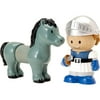 Playtown Knight and Horse Figure 2-Pack