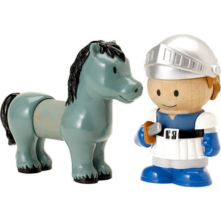 Playtown Knight and Horse Figure 2-Pack