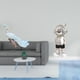 thumbnail image 2 of Escultura De Astronauta De Pavo Real, Figura Moderna Para Jardín, Adorno Creativo Para El Hogar, Estatua Decorativa Para Patio, Chimenea, Estante, Escritorio, 2 of 8