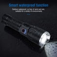 thumbnail image 3 of Rechargeable High Power Flashlight, Super Bright 20000 Lumens Tactical Torch with 3 Modes, Zoomable, IPX6 Waterproof Flashlights for Outdoors, Camping, Hiking, Emergencies, 3 of 4