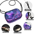 thumbnail image 4 of Women's Crossbody Phone Bag Small Wallet Purse with Detachable Rope Strap Travel Handbags Butterfly with Glowing Wings, 4 of 7