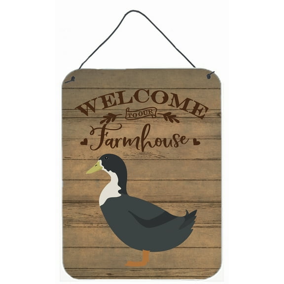 Blue Swedish Duck Welcome Wall or Door Hanging Prints